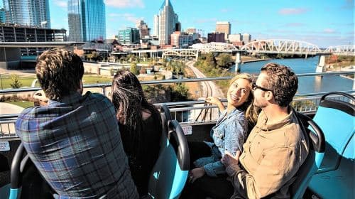 Best of Nashville City Sightseeing Tour on Double Decker Bus Day Tours