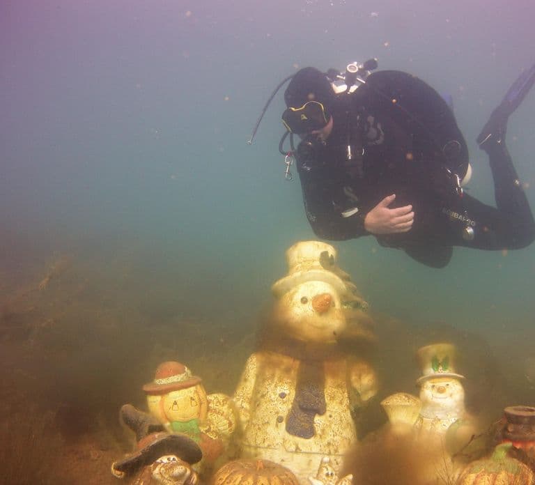 Haren: Dive accompaniment in Lake Dankern