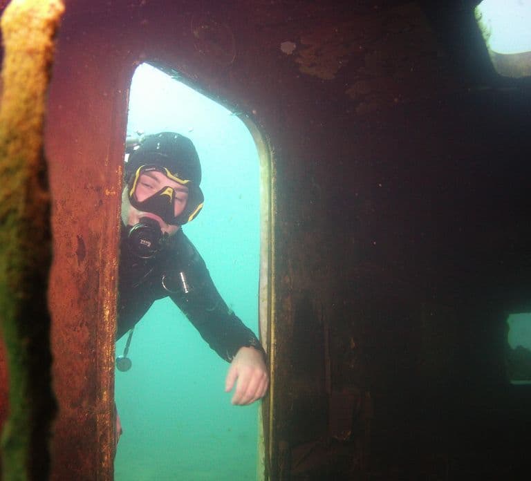 Haren: Dive accompaniment in Lake Dankern