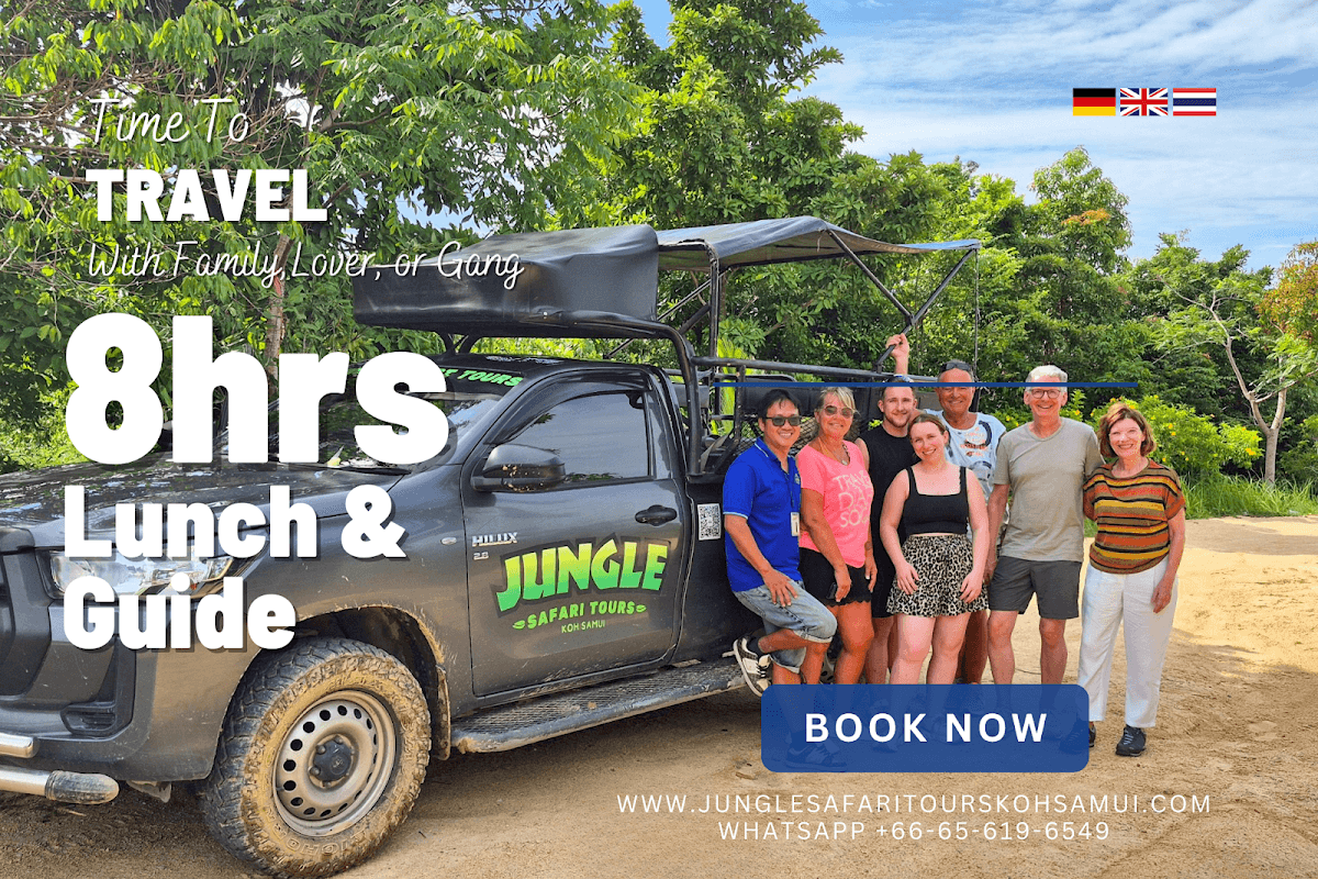 Join tour Koh Samui Jungle Safari 4X4 Tour