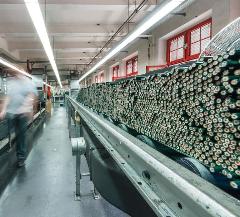 Public guided tour: Production of "wood-cased pencils"