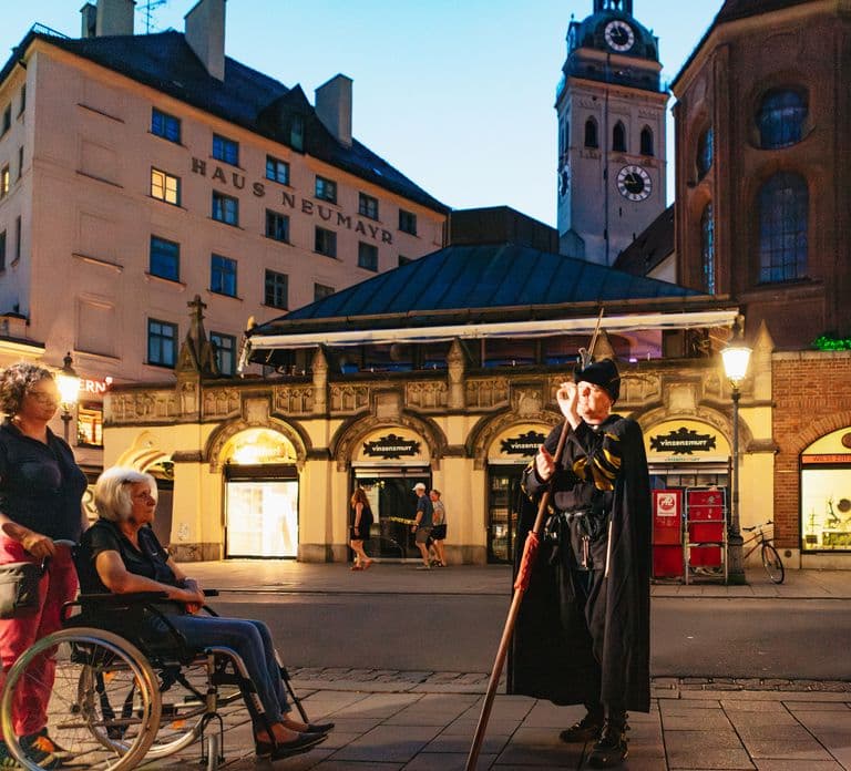 Munich: Middle Ages Tour with Night Watchman in German