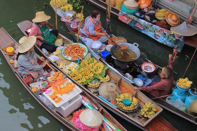 Jednodniowa wycieczka Premium Damnoen Saduak Floating Market z degustacją dań Michelin