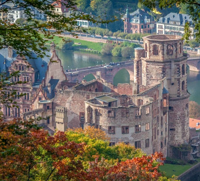 From Frankfurt: Heidelberg, Castle and Old City Guided Tour