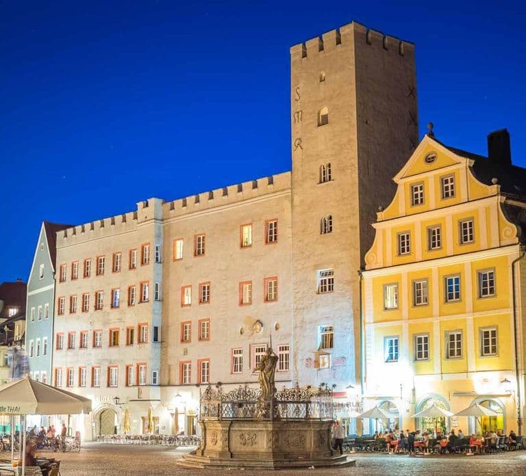 Tour a pie por Regensburg