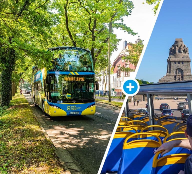 Leipzig: 13개 정류장 Hop-on/Hop-off 버스 티켓