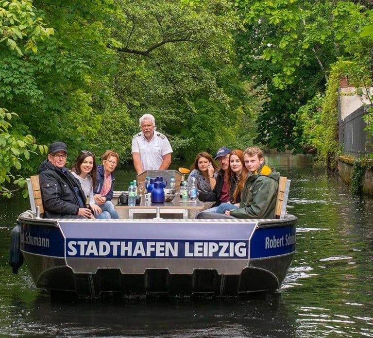 Leipzig: 2-hour Auwald Motorboat Tour