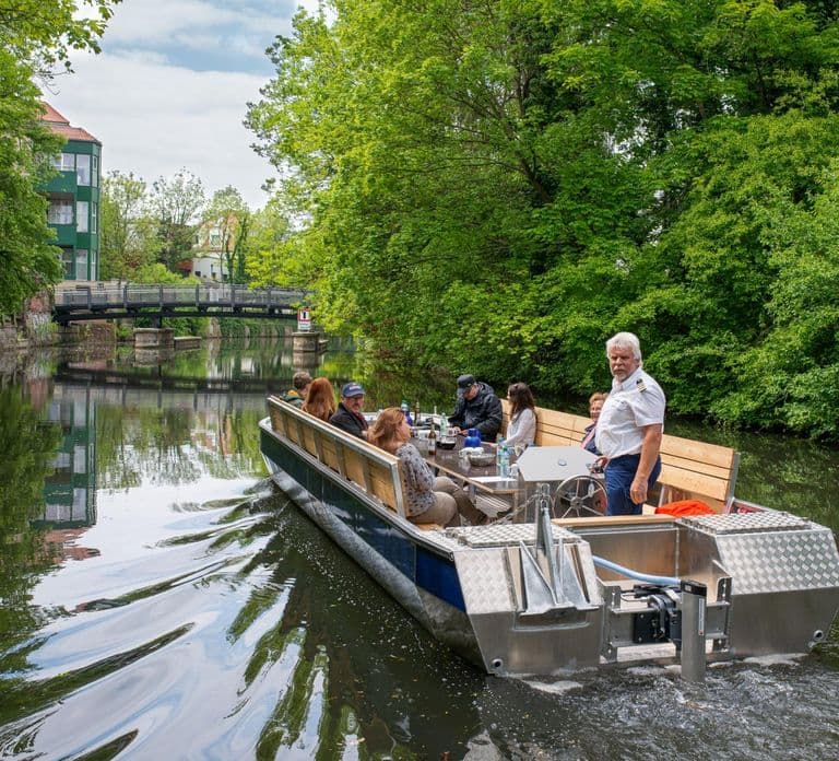 Leipzig: 2-hour Auwald Motorboat Tour