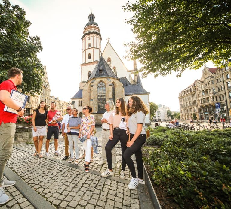 Leipzig: Excursão a pé guiada de 2 horas em alemão