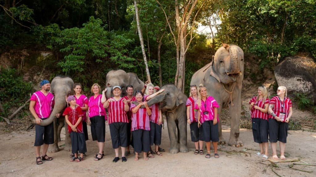 Kerchor Elephant Family Phuket
