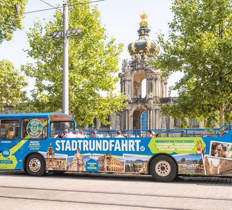 Dresden: 1-Day Hop-On-Hop-Off Bus Tour