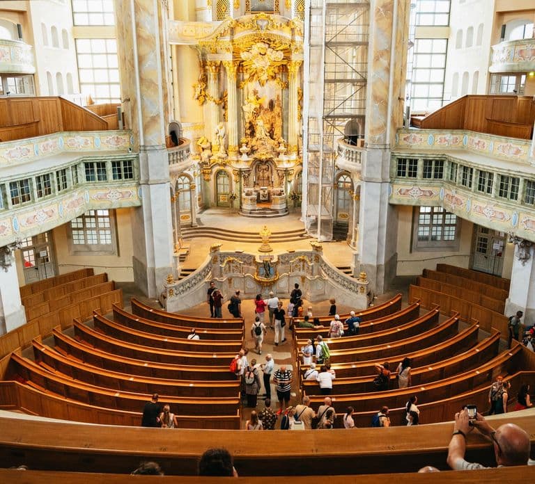 Dresden: Church of Our Lady Guided Tour of Gallery