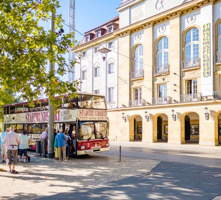 Drezno: Bilety na autobus wycieczkowy Hop-On Hop-Off