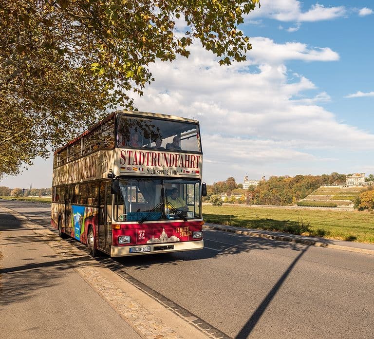 Drezno: Bilety na autobus wycieczkowy Hop-On Hop-Off