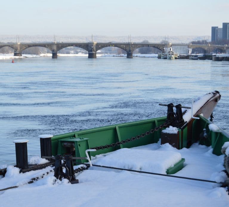 Dresden: Winterliche Schaufelraddampfer-Fahrt nach Pillnitz