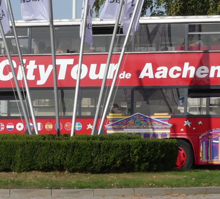 Akwizgran: 24-godzinny bilet na autobus wycieczkowy typu Hop-On Hop-Off