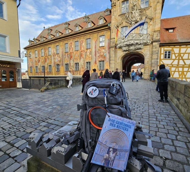 Bamberg: Gioco di fuga all'aperto con uno zaino pieno di enigmi