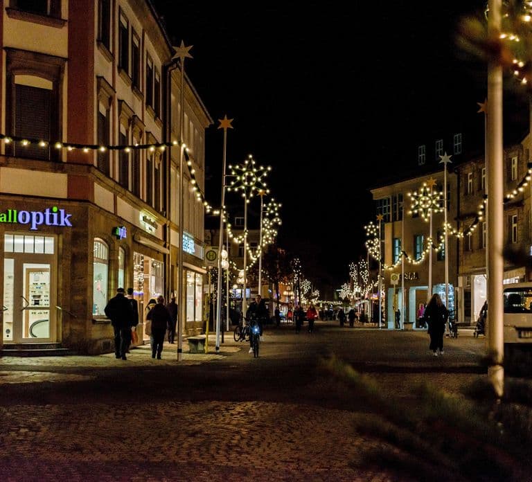 Bayreuth: ドイツ語でのクリスマス・シティツアー