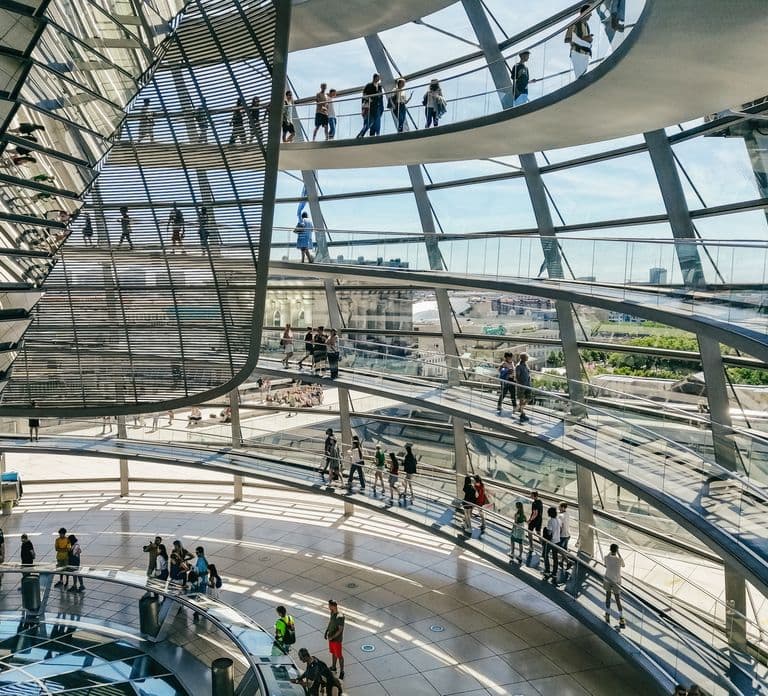 Berlin: Government District & Reichstag Hall Dome Visit