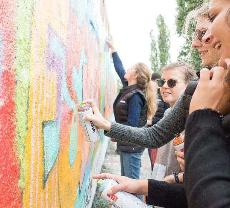 Berlin: Graffiti Workshop at the Berlin Wall