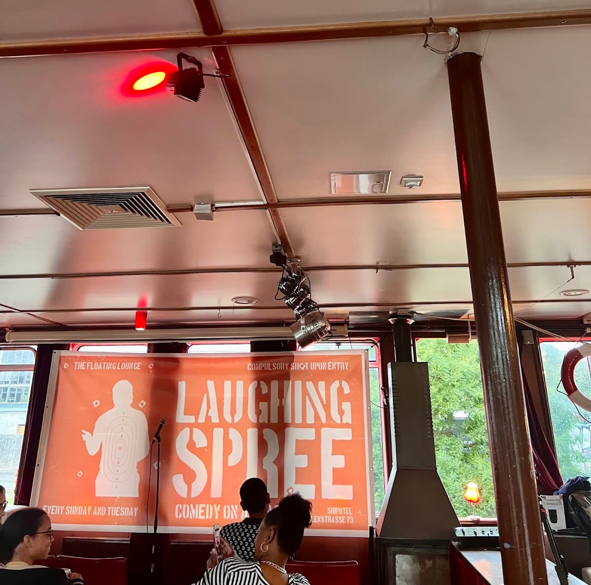 Berlin: Laughing Spree Comedy Show on a Boat