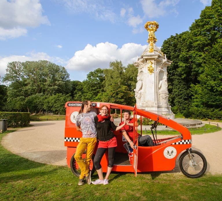 Berlin : visite privée en e-rickshaw avec service de prise en charge à l'hôtel