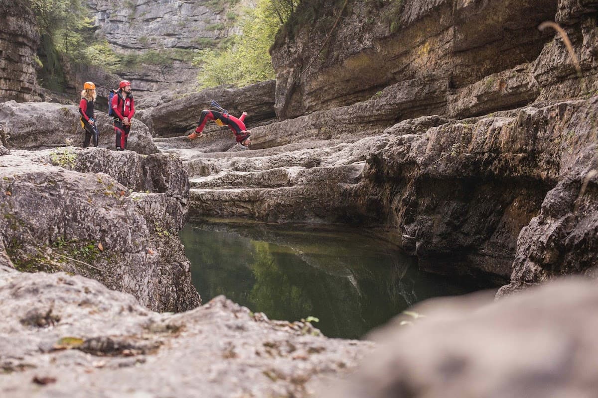 Canyoning experience in Salzkammergut