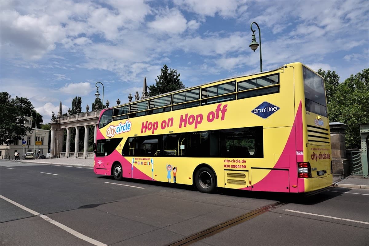 City Sightseeing hop-on hop-off bus tour of Potsdam