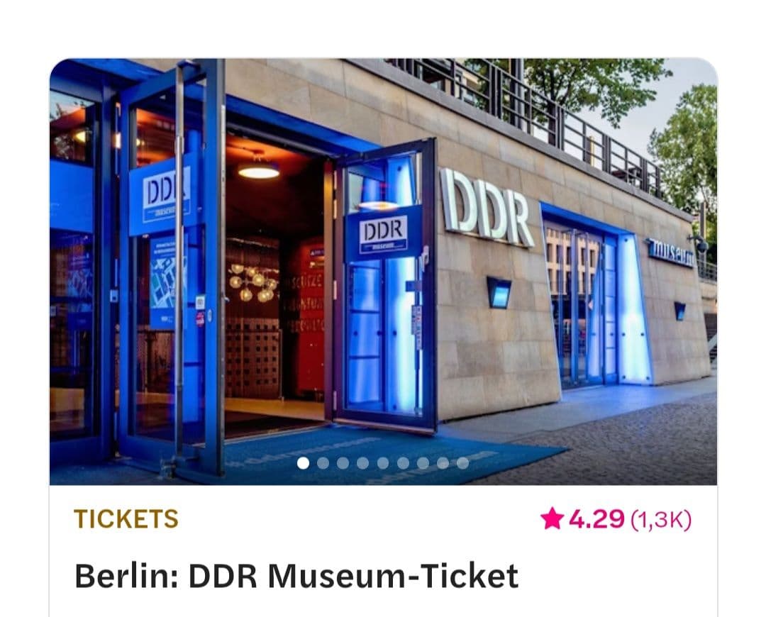 DDR Museum - Berlin's Interactive Museum: Entry Ticket