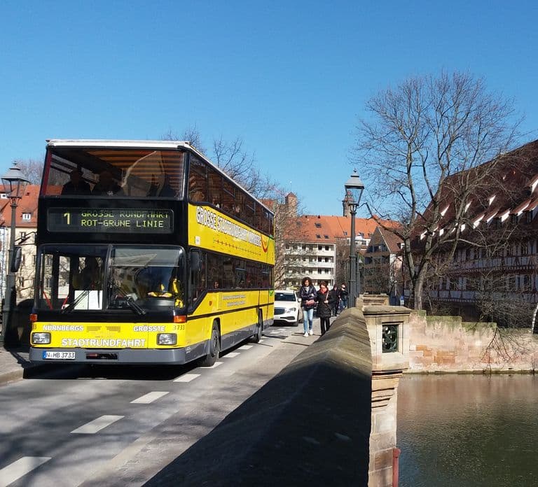 Nuremberg: Hop-On Hop-Off Bus Tour