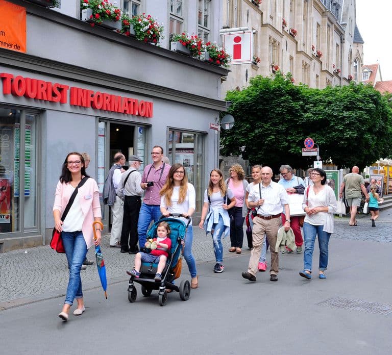 Erfurt: Tour guidato a piedi del centro storico