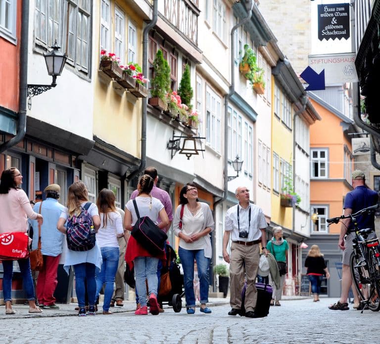 Erfurt: Tour guidato a piedi del centro storico