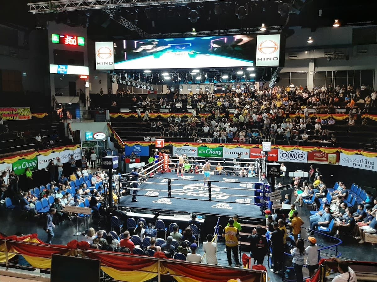 MuayThai Match at Lumpinee Boxing Stadium