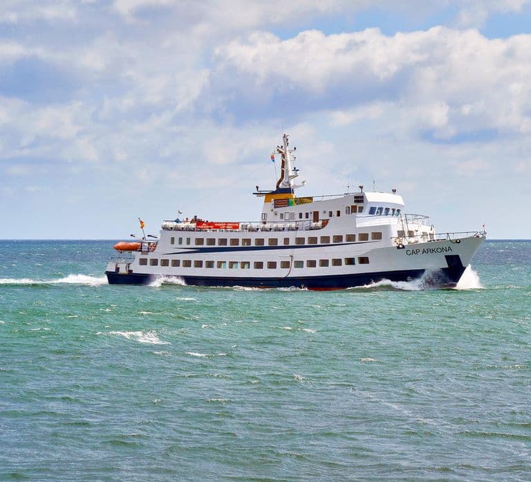 Rügen: Bootsfahrt zur Kreideküste und zum Königsstuhl