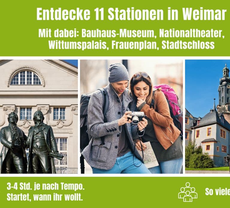 Weimar: Die Highlights auf eigene Faust entdecken