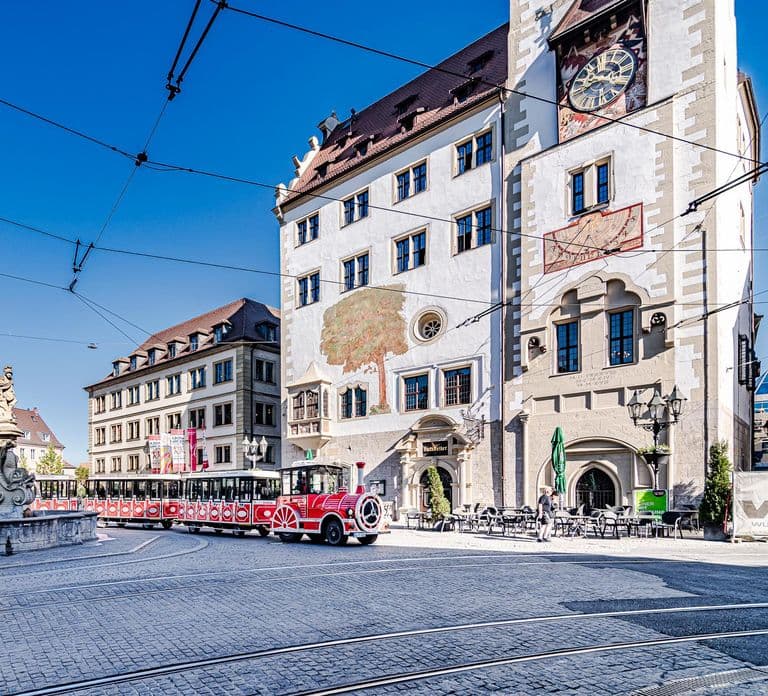 Würzburg: City Tour with the Bimmelbahn Train