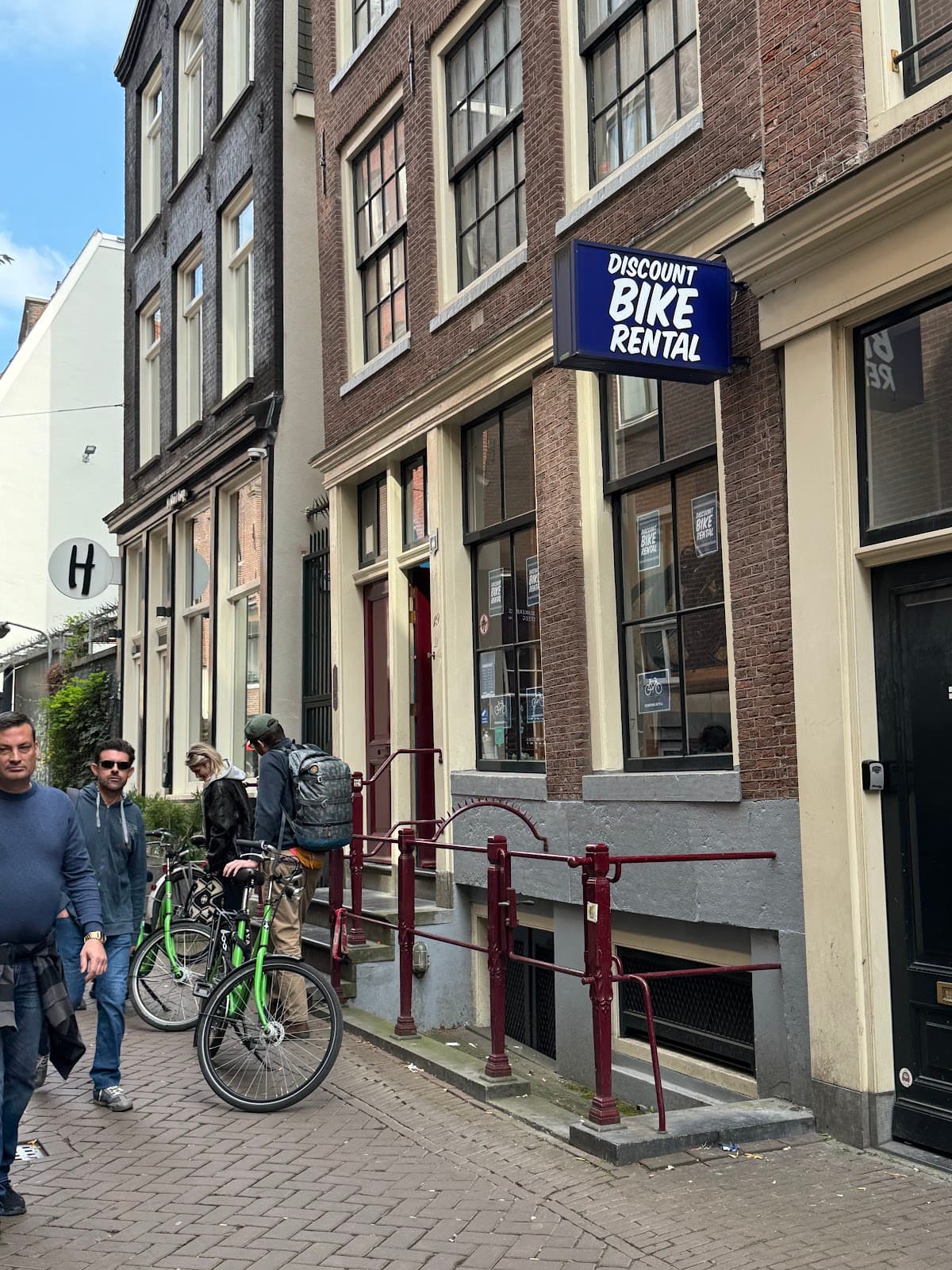 48-hour bike rental in Amsterdam with city map