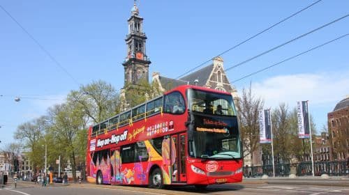 Amsterdam City Sightseeing Hop-on Hop-off Bus