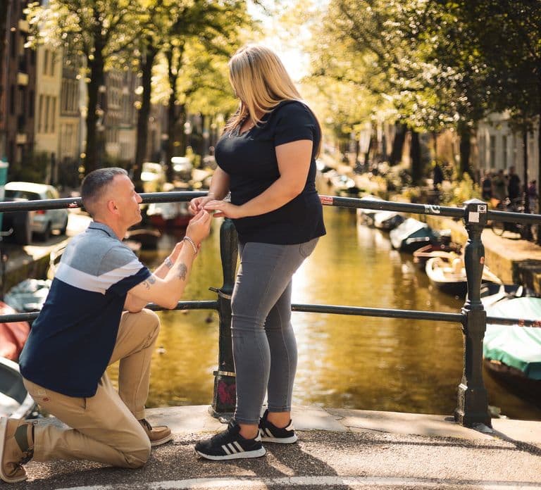 Amsterdam Photographer: Private Proposal Photoshoot Session