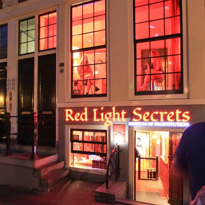 Amsterdam Red Light Secrets Museum and 1-Hour Canal Cruise