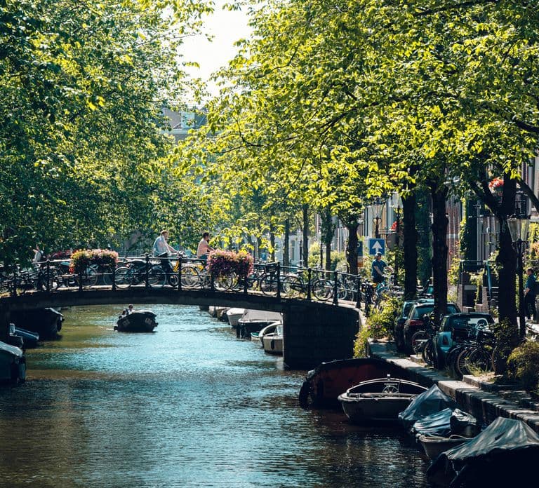 Amsterdam: 2-stündige geführte Fahrradtour zu den Highlights der Stadt