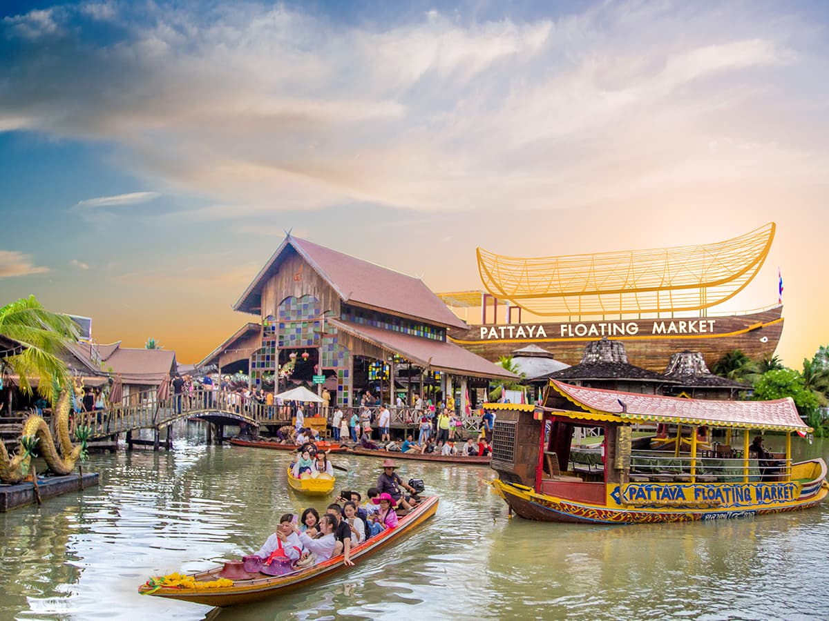 Pattaya Floating Market - Non-Thai Resident
