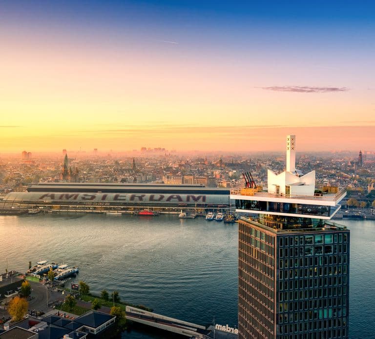 Amsterdam: A'DAM Lookout Entry Ticket with 1 or 2 Drinks