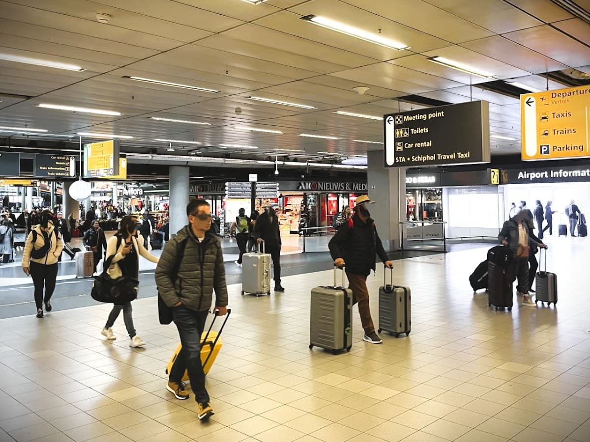 Amsterdã: Traslado de Ônibus Airport Express de/para o Centro da Cidade
