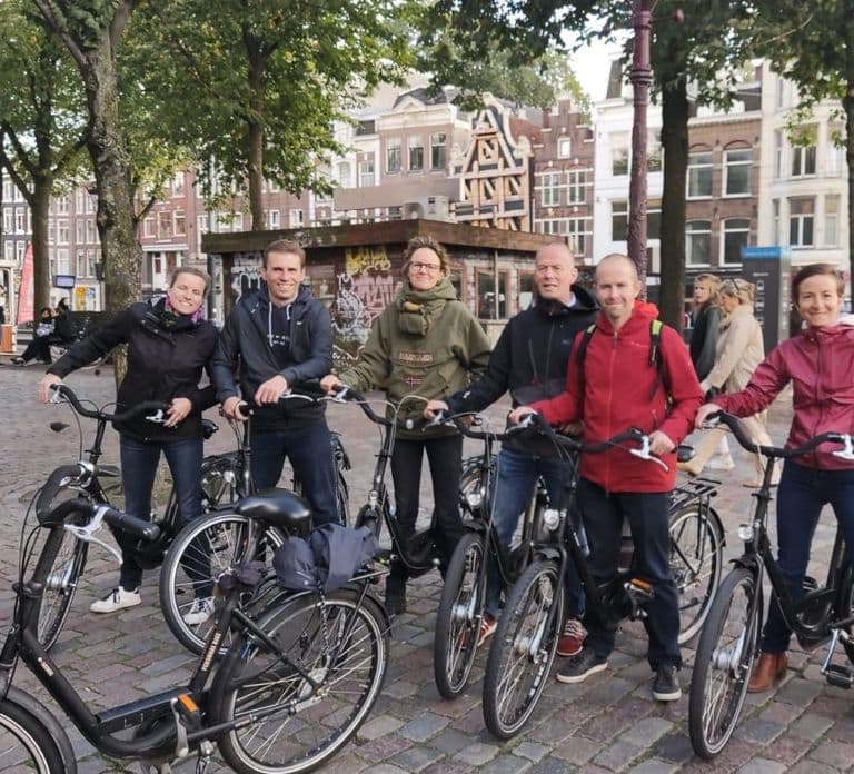Amsterdam: Geführte Stadt-Radtour auf Französisch