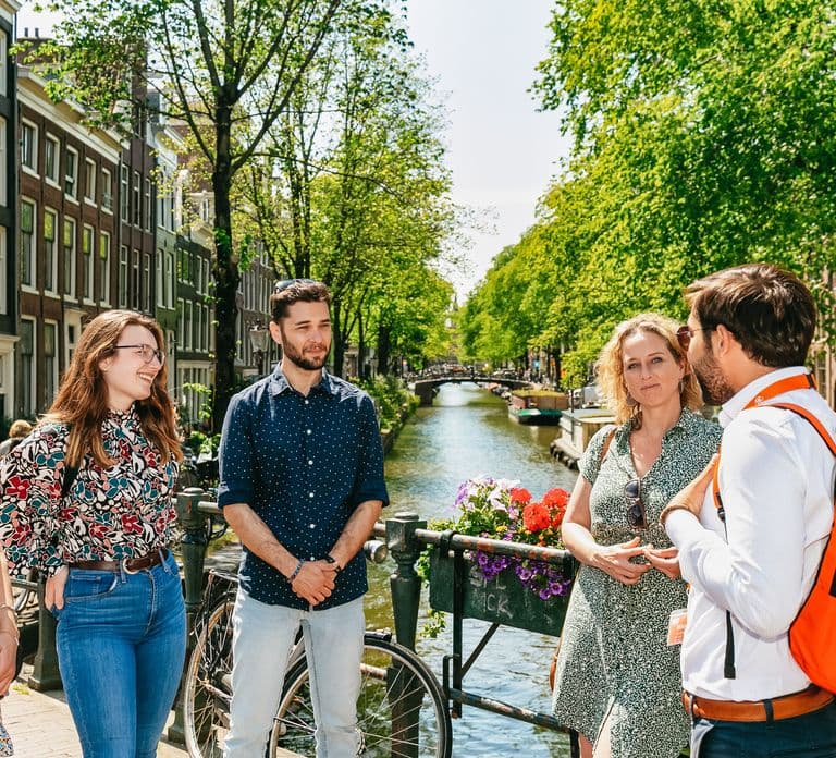 Amsterdam: Historischer Rundgang mit Verkostung