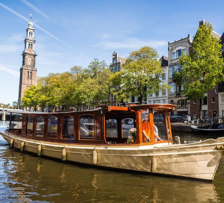 Amsterdam: King's Day Party Cruise with Open Bar & Music