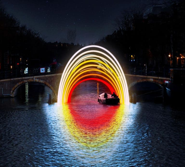 Amsterdam: Light Festival Cruise met drankjes en hapjes