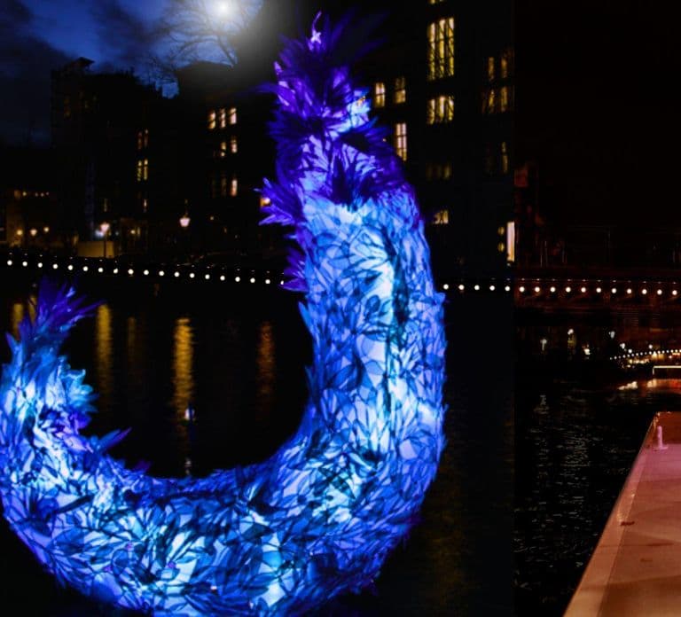 Amsterdam: Luxury Light Festival Cruise with Optional Drinks