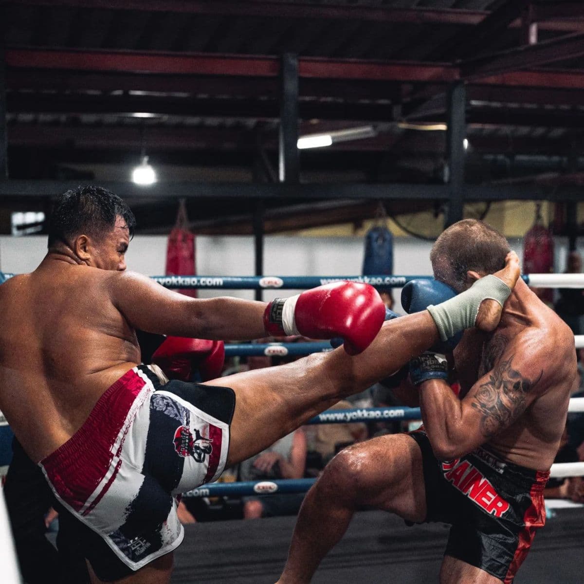 Incontro di Muay Thai a Phuket presso il Rawai MuayThai Boxing Camp